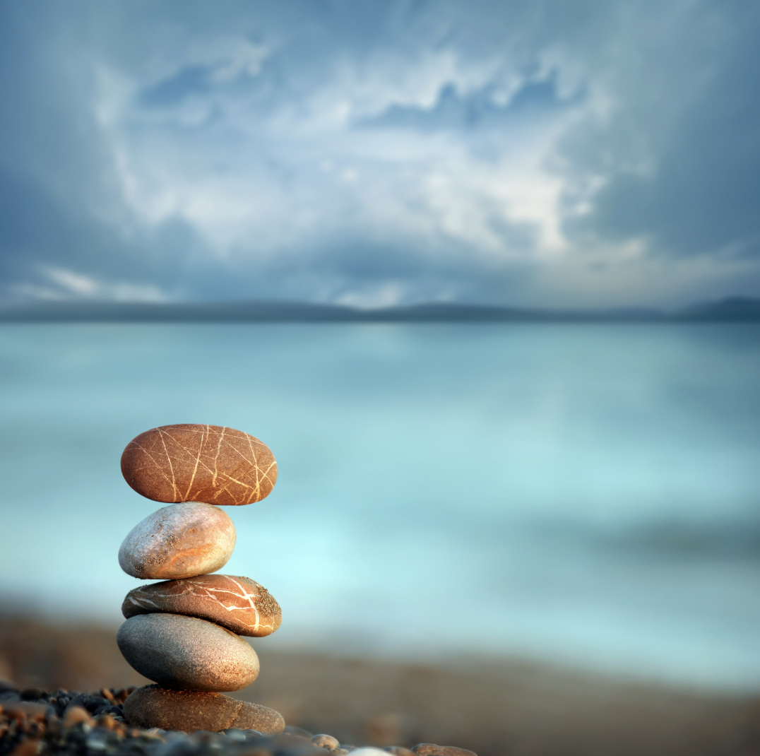 Image of stone and sky